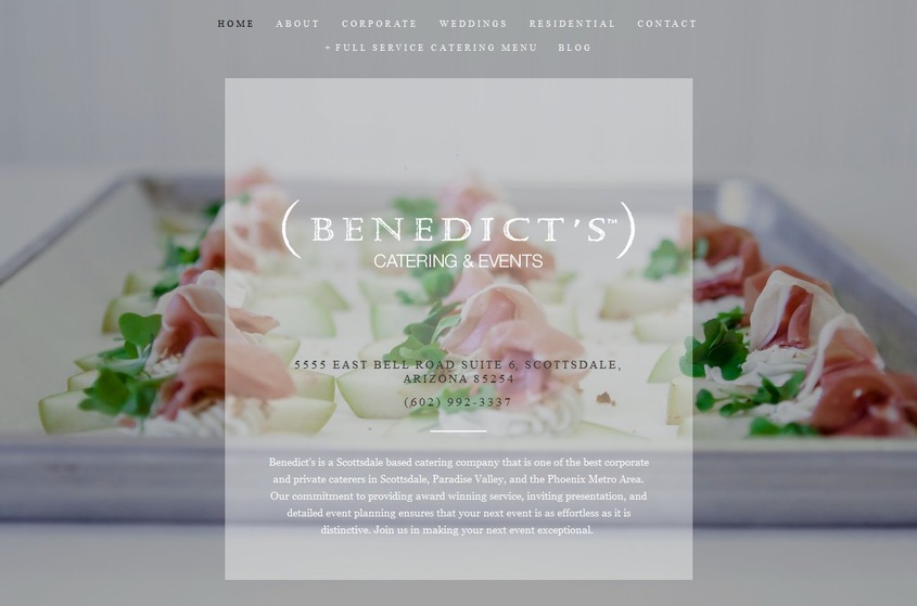 Benedict's Catering wedding vendor photo
