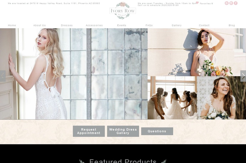 Ivory Row Bridal wedding vendor photo