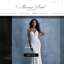 Photo of Minervas Bridal, a wedding bridal boutique in Orlando