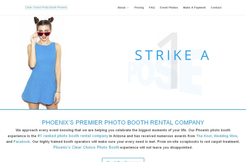 Clear Choice Photo Booth Rental Phoenix wedding vendor photo