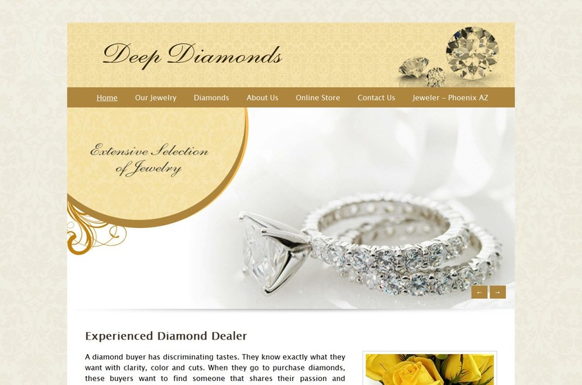 Deep Diamonds wedding vendor photo