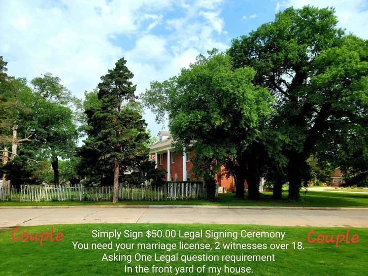 Okc Wedding Officiants Pastor John T. Snelson V And Heidi Does Weddings wedding vendor photo