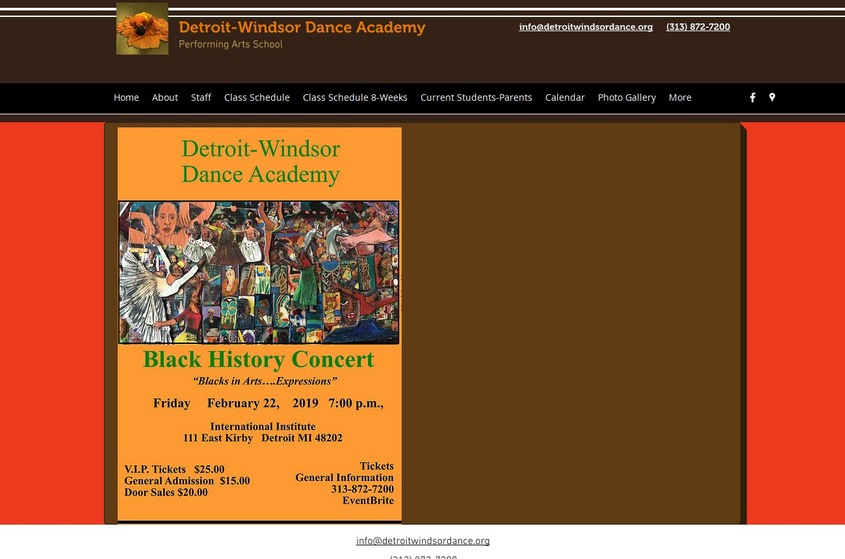 Detroit Windsor Dance Academy wedding vendor photo