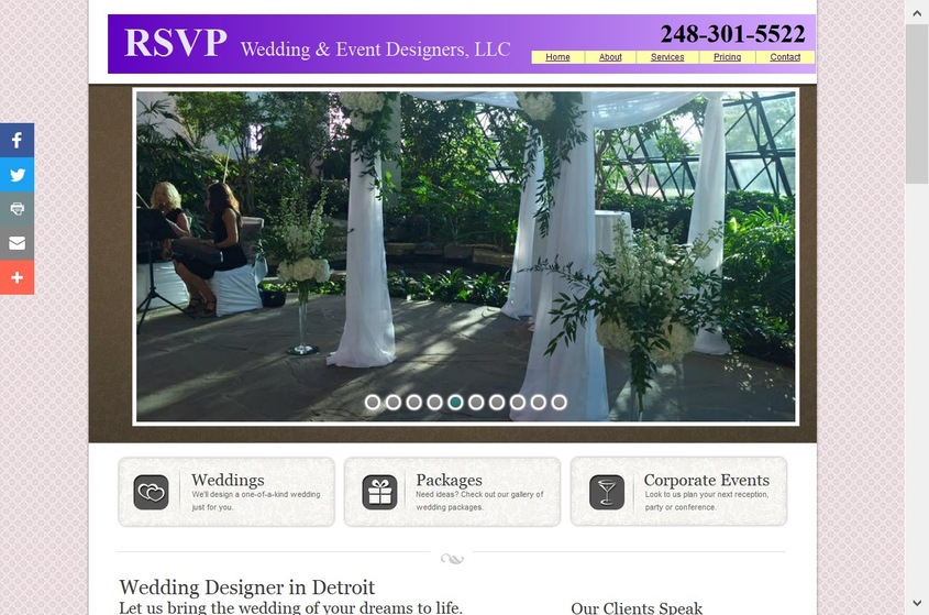 RSVP Wedding & Event Designers wedding vendor photo