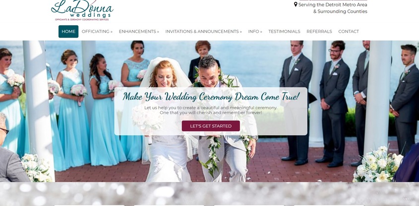 La Donna Weddings wedding vendor photo