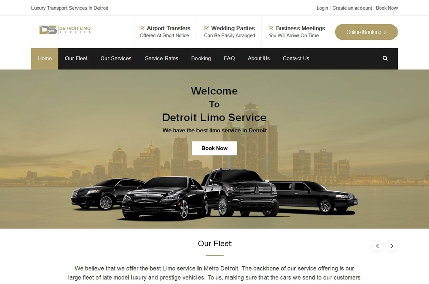 Detroit Limo Service wedding vendor photo