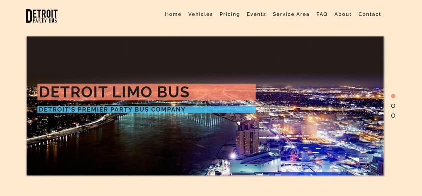 Detroit Party Bus wedding vendor photo
