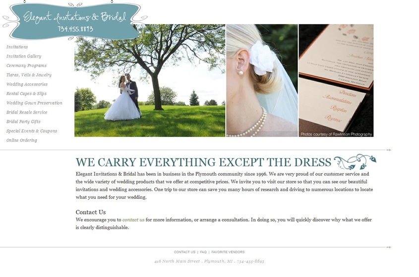 Elegant Invitations Bridal  wedding vendor photo
