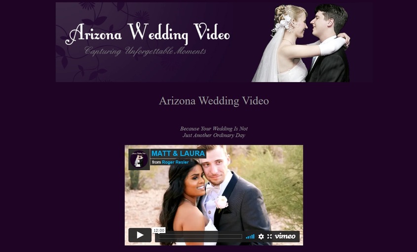 Arizona Wedding Video wedding vendor photo