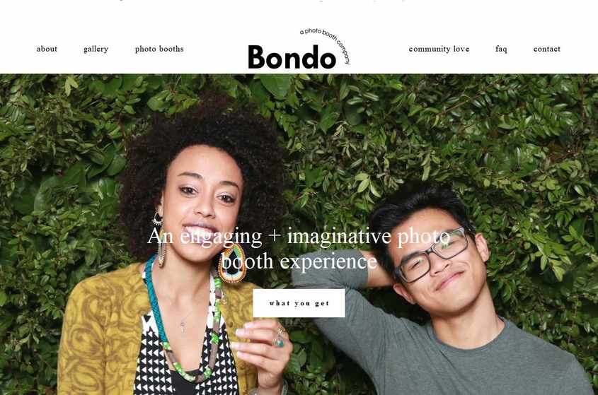 Bondo Booth  wedding vendor photo
