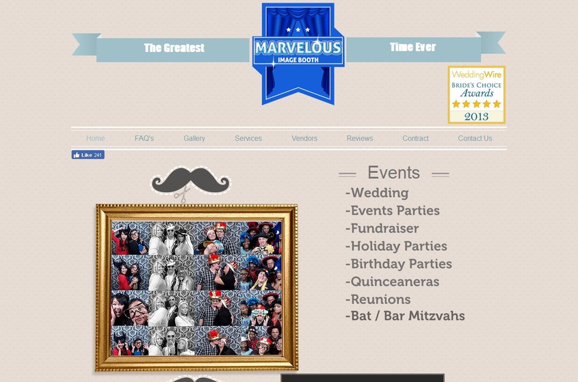 Marvelous Image Booth wedding vendor photo