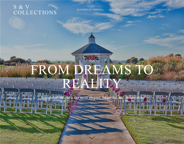 S & V Collections wedding vendor photo