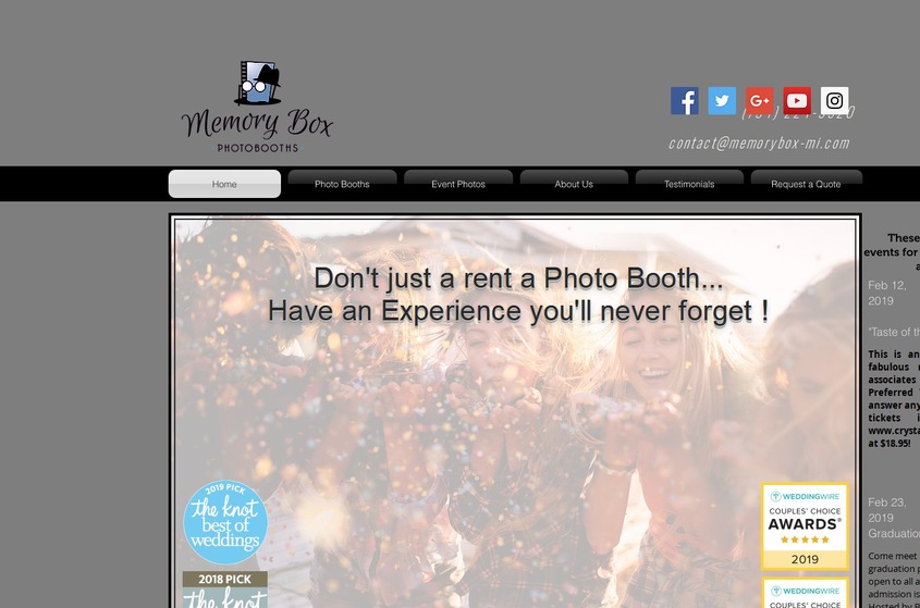 Memory Box Photo Booths wedding vendor photo