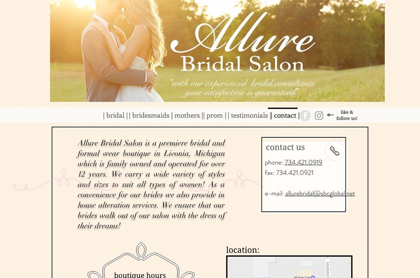 Allure Bridal Salon wedding vendor photo