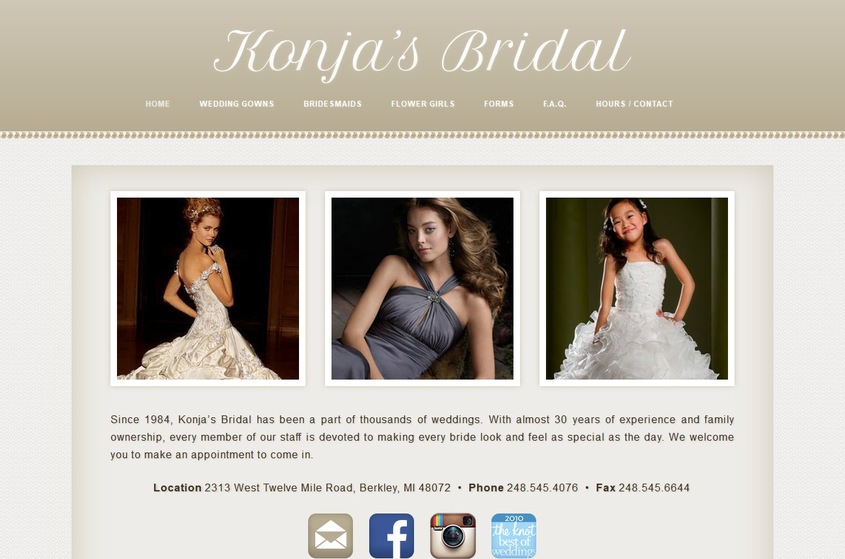 Konja's Bridal wedding vendor photo