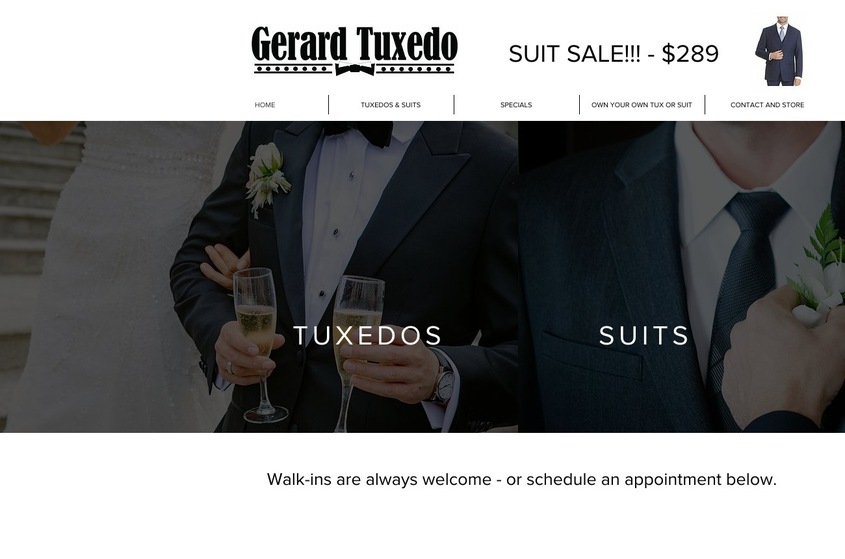 Gerard Tuxedo wedding vendor photo