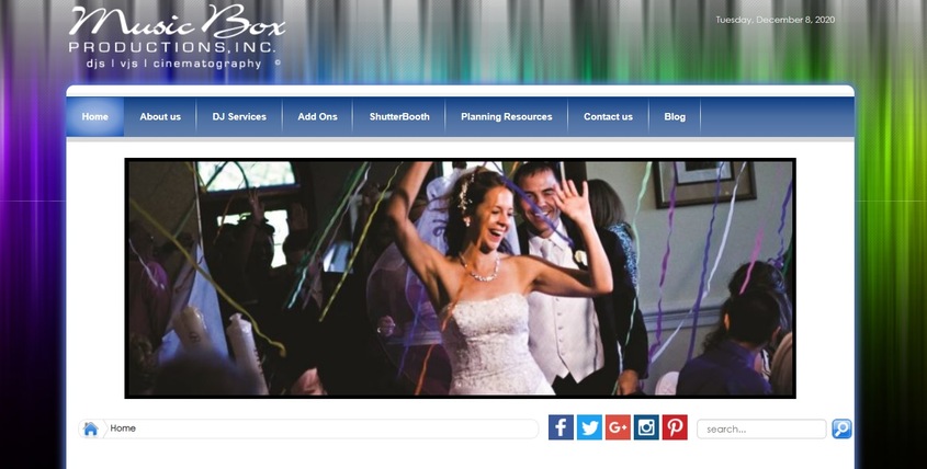 Music Box Productions wedding vendor photo