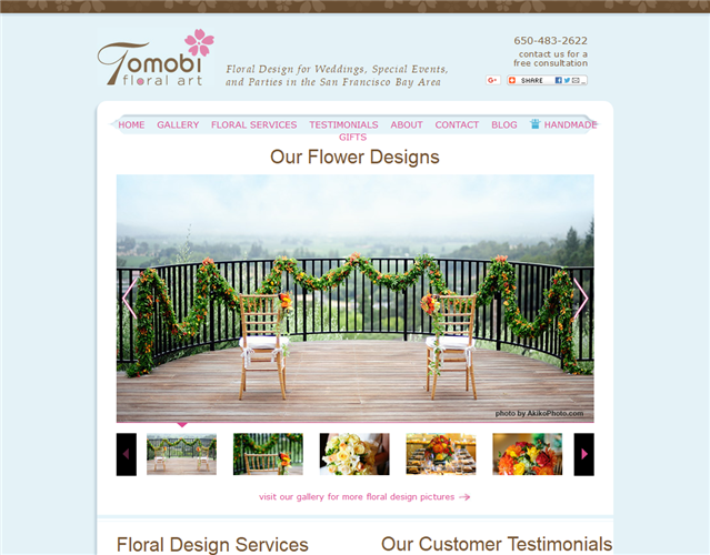 Tomobi Floral Art wedding vendor photo