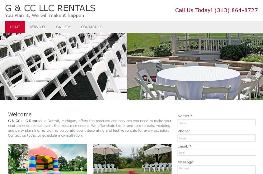 G & CC LLC Rentals  wedding vendor photo