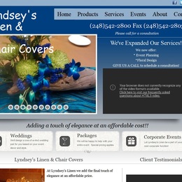 Lyndsey's Linen & Chair Covers photo