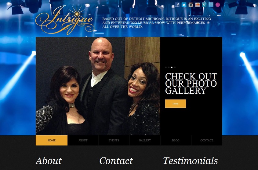 Intrigue Band wedding vendor photo