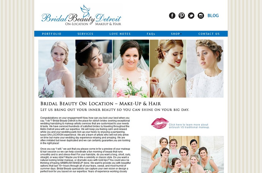Bridal Beauty Detroit wedding vendor photo
