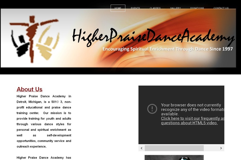 Higher Praise Dance Academy wedding vendor photo