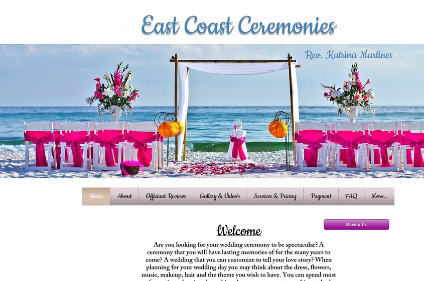 East Coast Ceremonies wedding vendor photo
