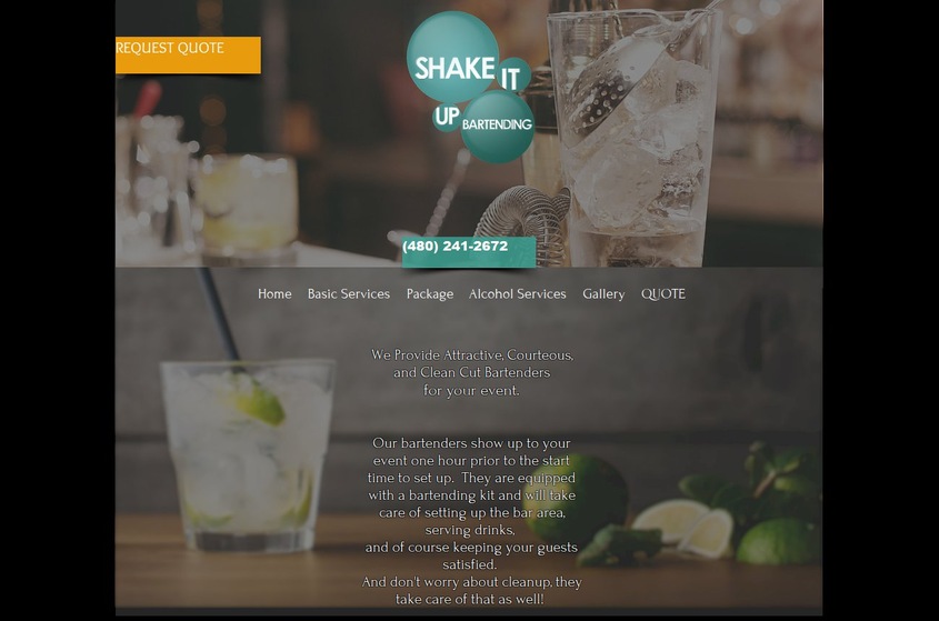 Shake it up Bartending Service wedding vendor photo