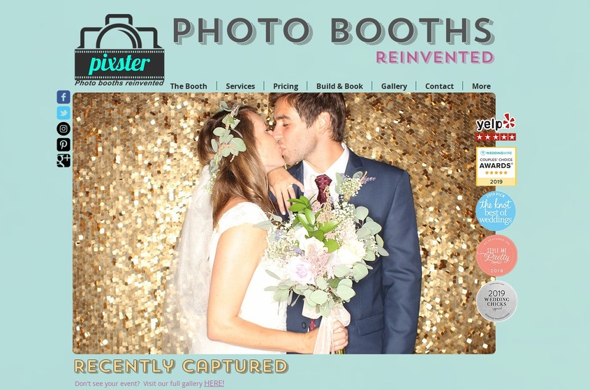 Pixster Photo Booth Rental wedding vendor photo