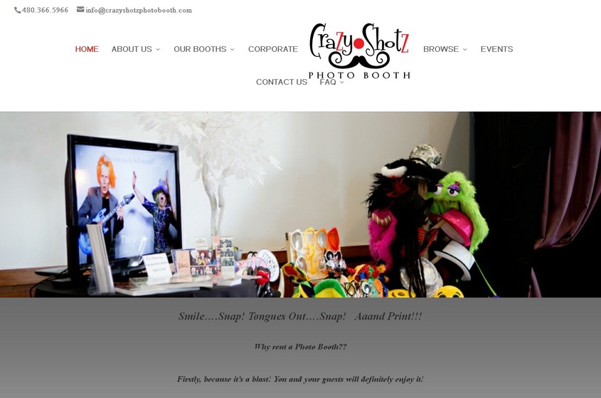 Crazy Shotz Photo Booth wedding vendor photo