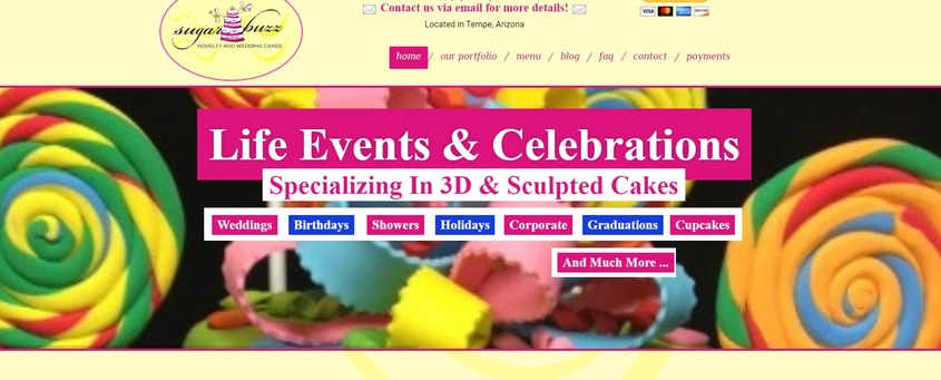 Sugar Buzz Novelty and Wedding Cakes wedding vendor photo