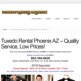 Tuxedo Rental Phoenix photo