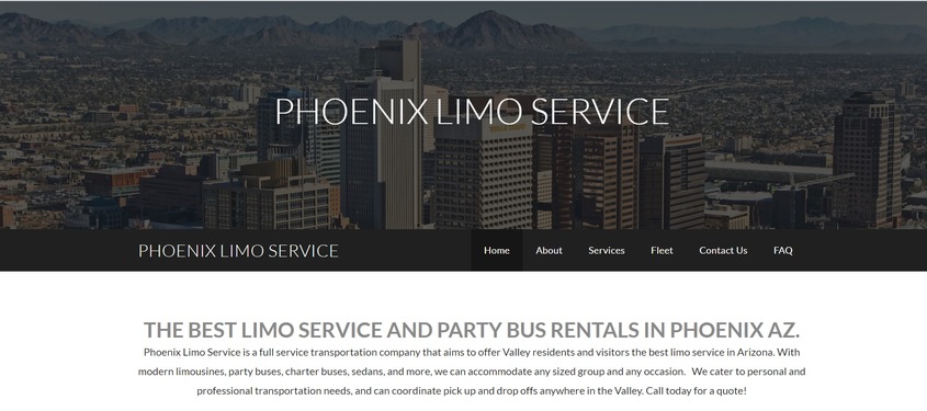 PHX Limo Service wedding vendor photo