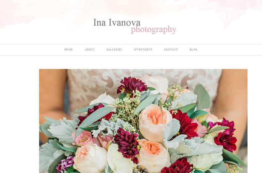 Ina Ivanova Photography wedding vendor photo