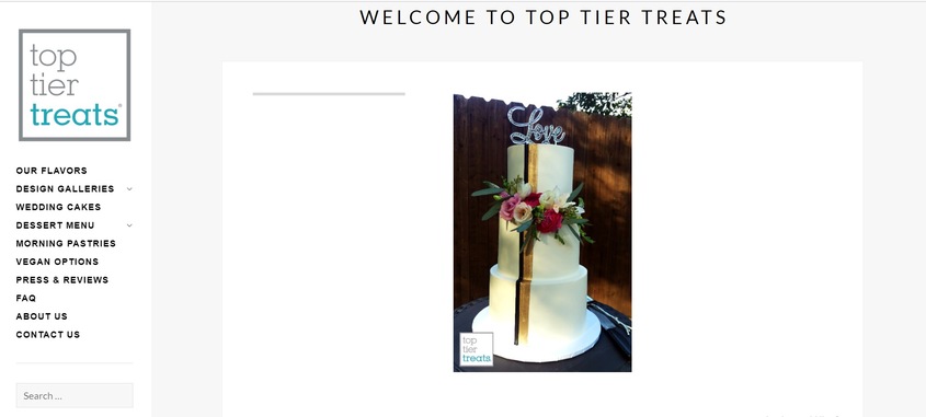 Top Tier Treats wedding vendor photo