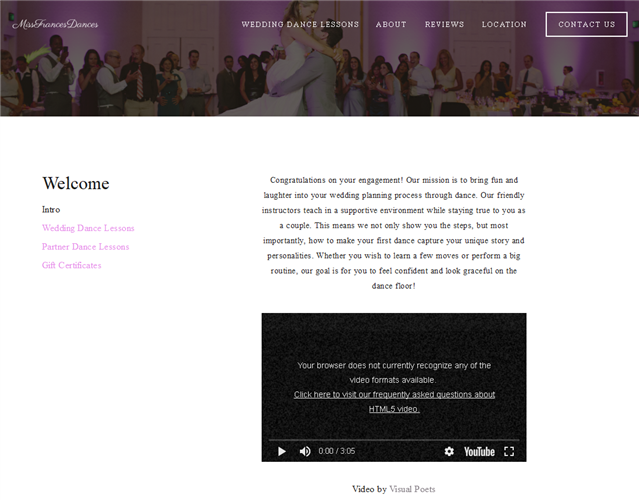 Miss Frances Dances wedding vendor photo