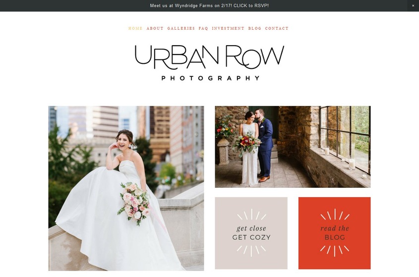 Urban Row Photography wedding vendor photo