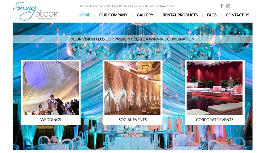 Swag Decor  wedding vendor photo