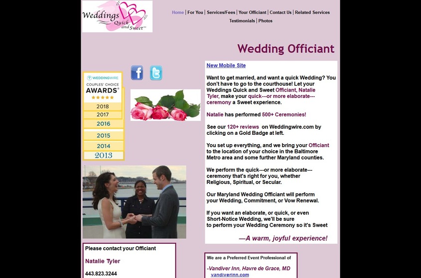 Weddings Quick & Sweet wedding vendor photo