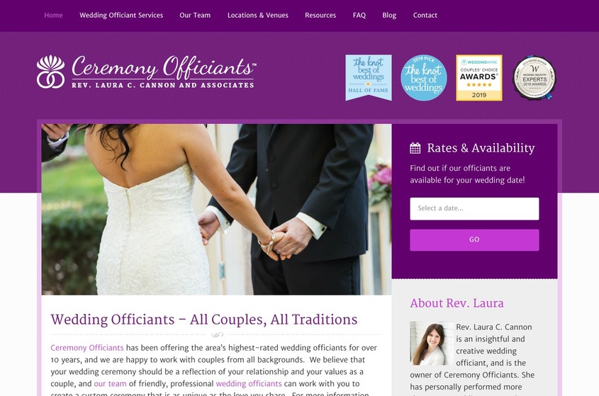 Rev. Laura Cannon & Associates wedding vendor photo