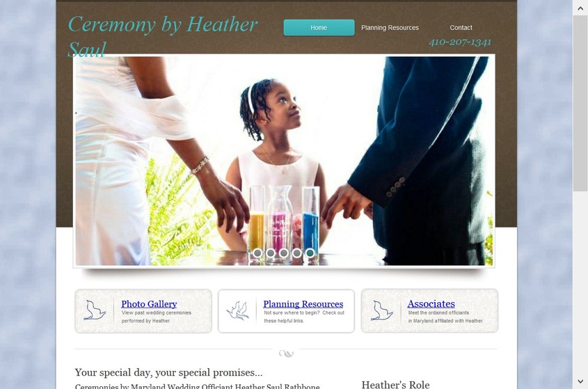 Ceremony By Heather Saul wedding vendor photo