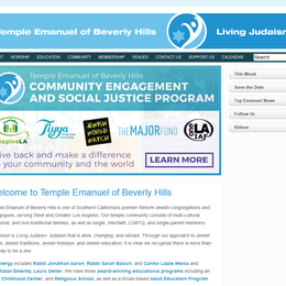 Photo of Temple Emanuel Of Beverly Hills, a wedding venue in Los Angeles