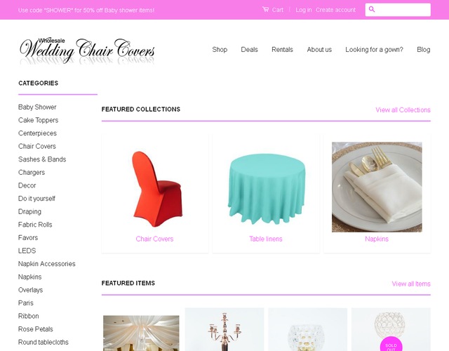 Wholesale Wedding Chair Covers wedding vendor photo