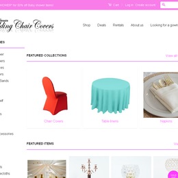 Wholesale Wedding Chair Covers photo