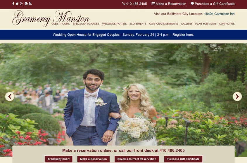 Gramercy Mansion wedding vendor photo