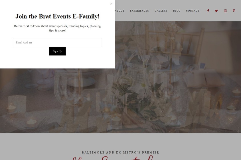 Brat Events wedding vendor photo