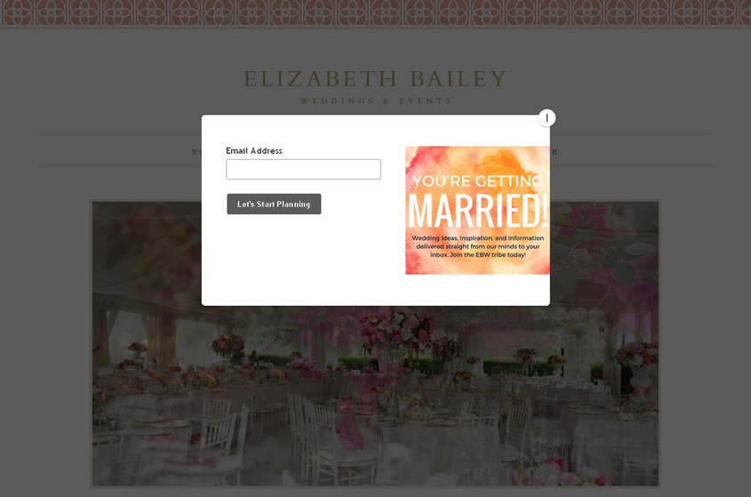 Elizabeth Bailey Weddings wedding vendor photo