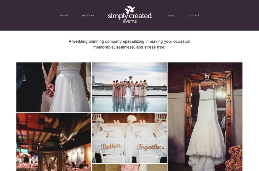 Simply Created Events wedding vendor photo