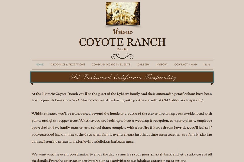 Coyote Ranch wedding vendor photo